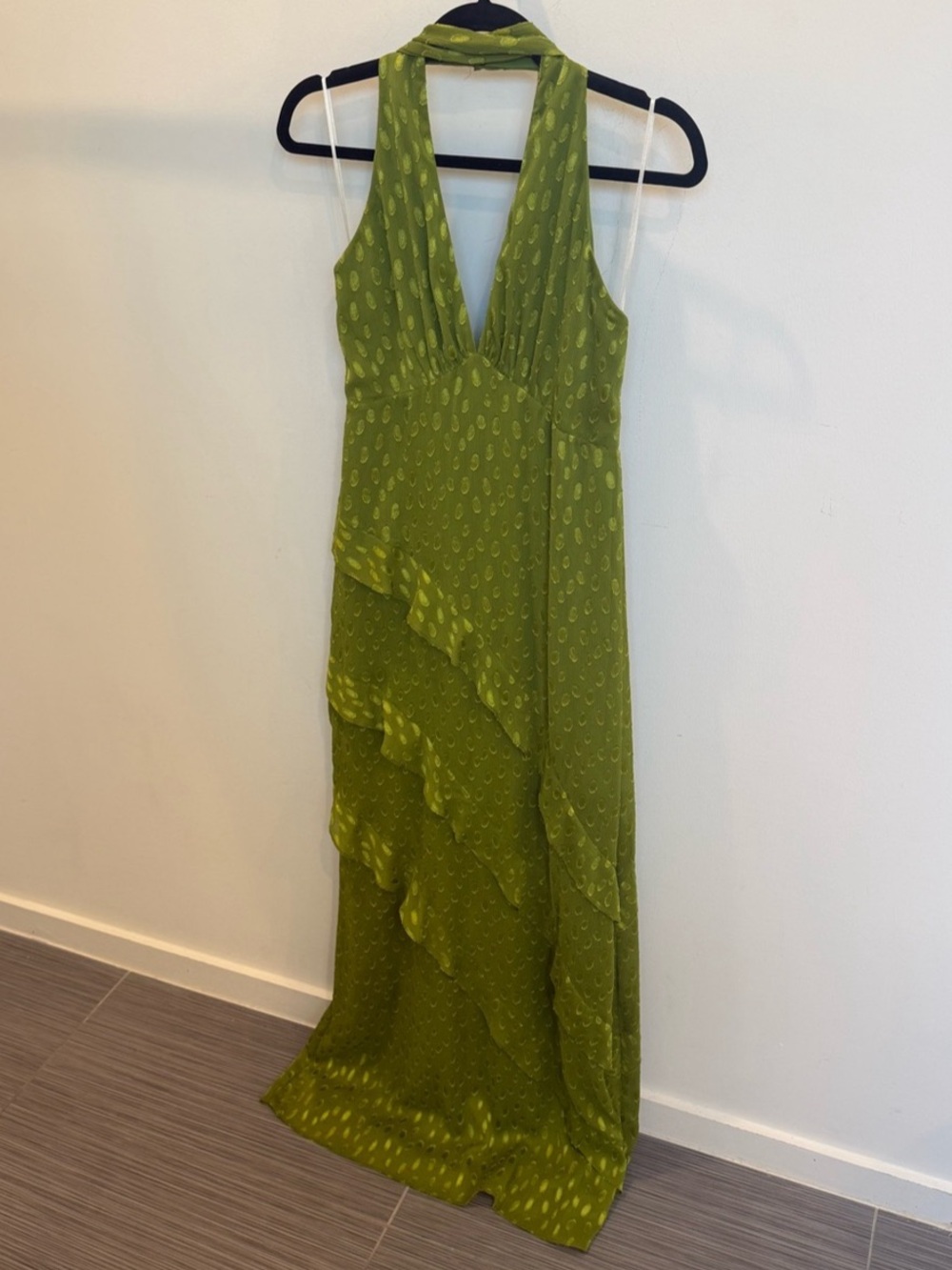 Lady Pipa Florence Olive Oil Dress